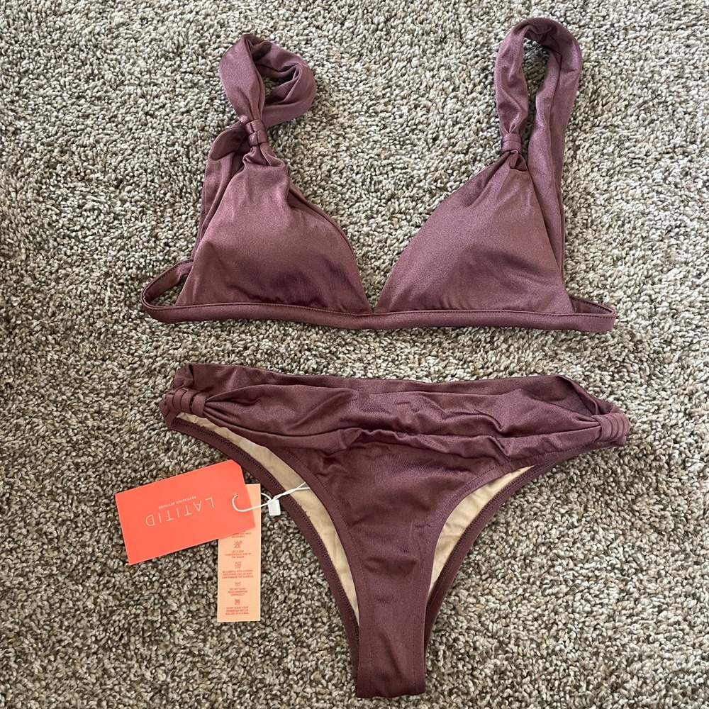 Purple Bikini Set